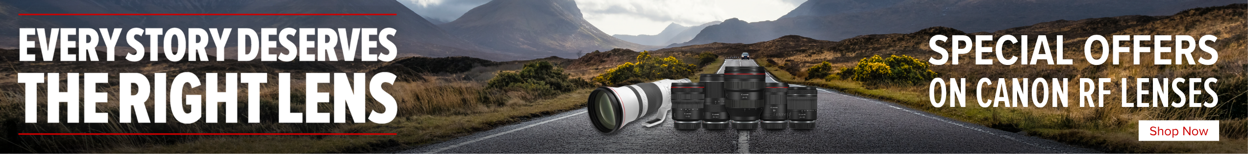 Canon RF Lens Sale August - September 2026